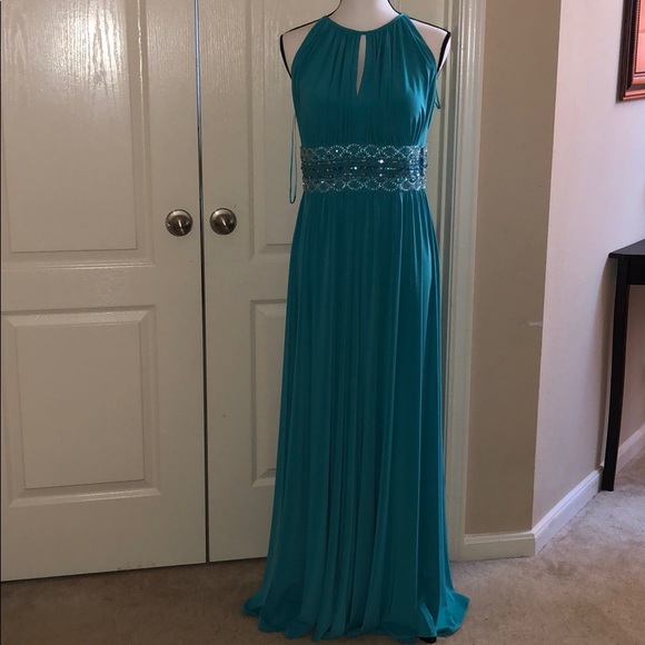 Evening/Prom Blue Gown - Picture 5 of 5